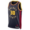 Dres Golden State Warriors Stephen Curry Nike 2024-25 City Edition Navy Swingman